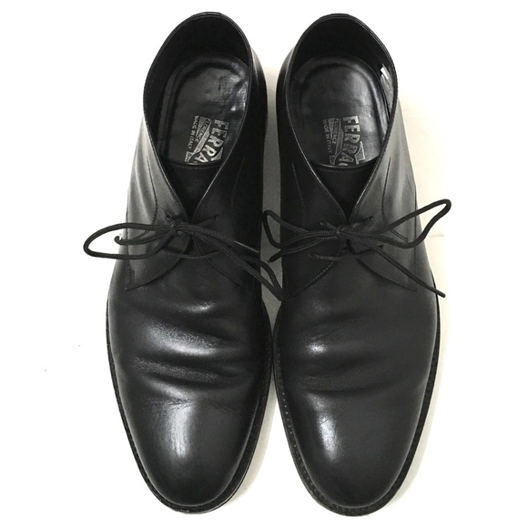 mens black chukka boots